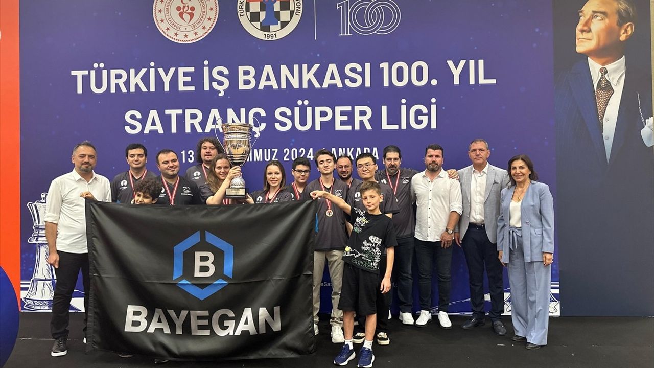 Bayegan Pendik Satranç Spor, 100. Yıl Süper Ligi'nde Şampiyonluk İldili