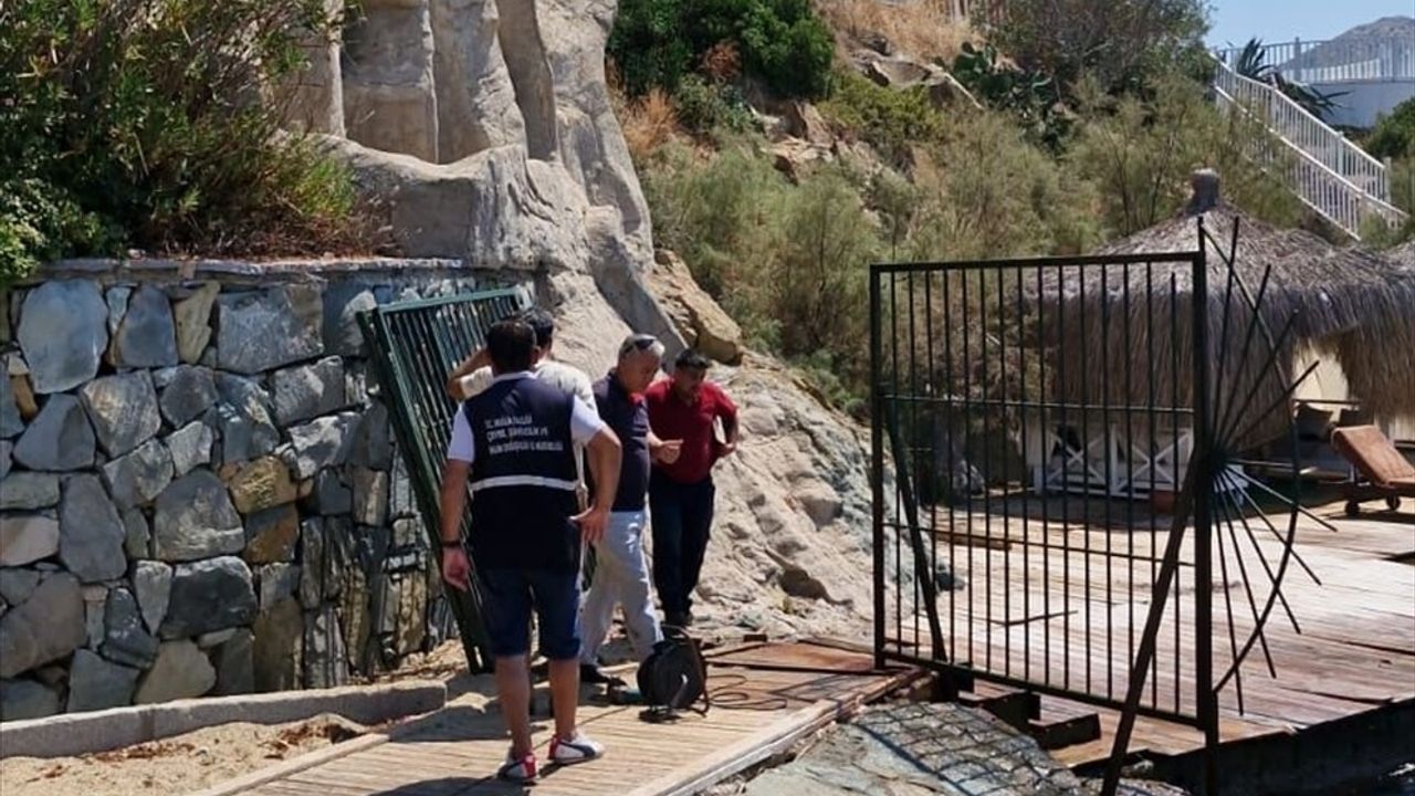 Bodrum'daki Yeni Gelişme: Sahildeki Demir Kapı Kaldırıldı