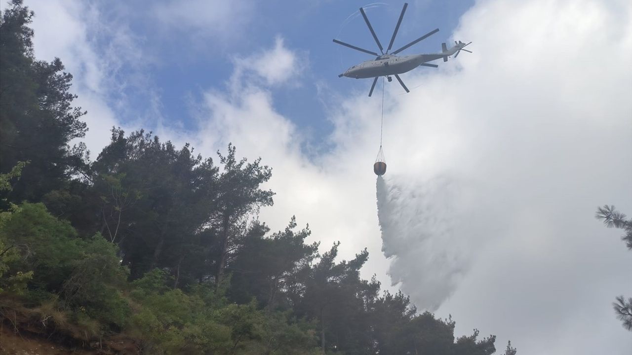 Hatay'da Orman Yangınına Müdahale Başlatıldı