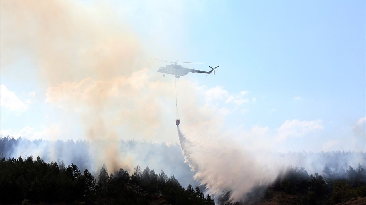 Kastamonu'da Orman Yangını: Ekipler Hızla Müdahale Ediyor