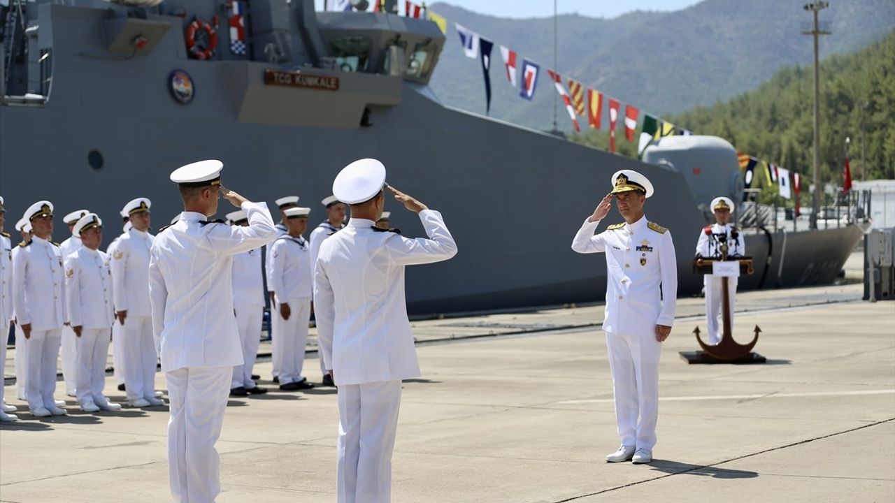 Katar'da TCG Kuşadası ve TCG Kumkale Gemilerinin Görevlendirilmesi Töreni