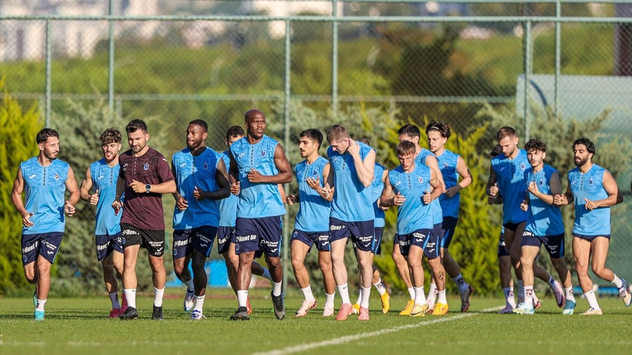 Trabzonspor Ruzomberok Maçı Hazırlıklarını Sürdürüyor