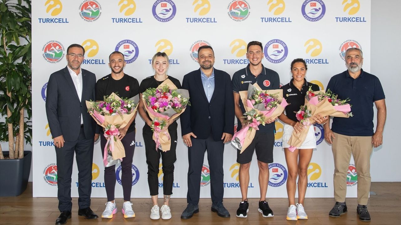 Turkcell, Olimpiyatlarda Yarışacak Sporculara Moral Desteği Verdi