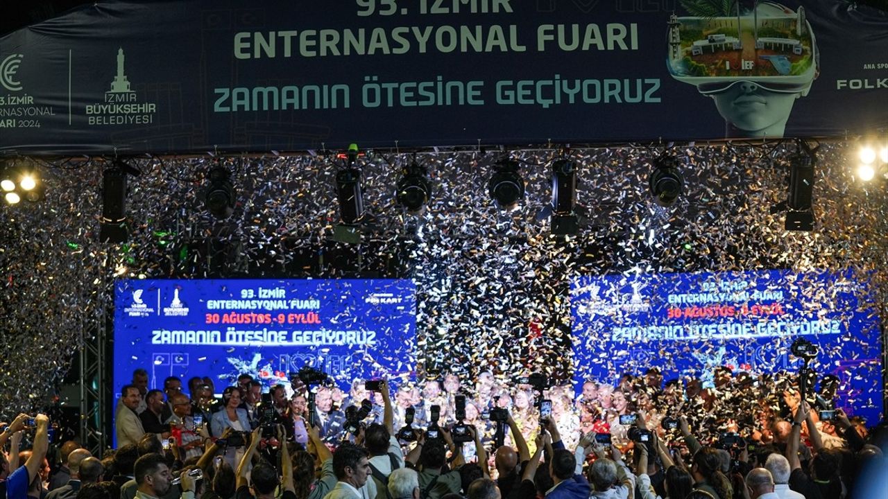 93. İzmir Enternasyonal Fuarı Teknoloji Teması ile Başladı