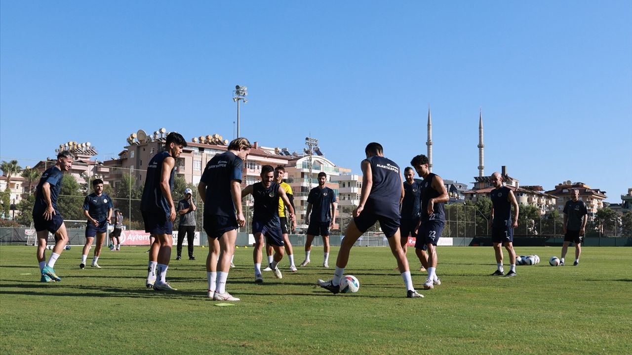 Alanyaspor Başakşehir Maçına Hazırlandı