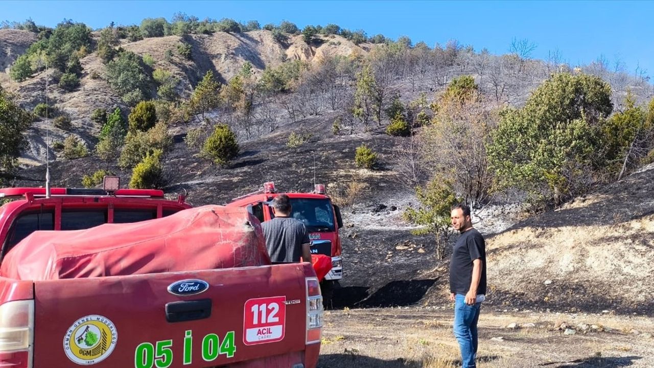 Amasya'daki Orman Yangını Kontrol Altına Alındı