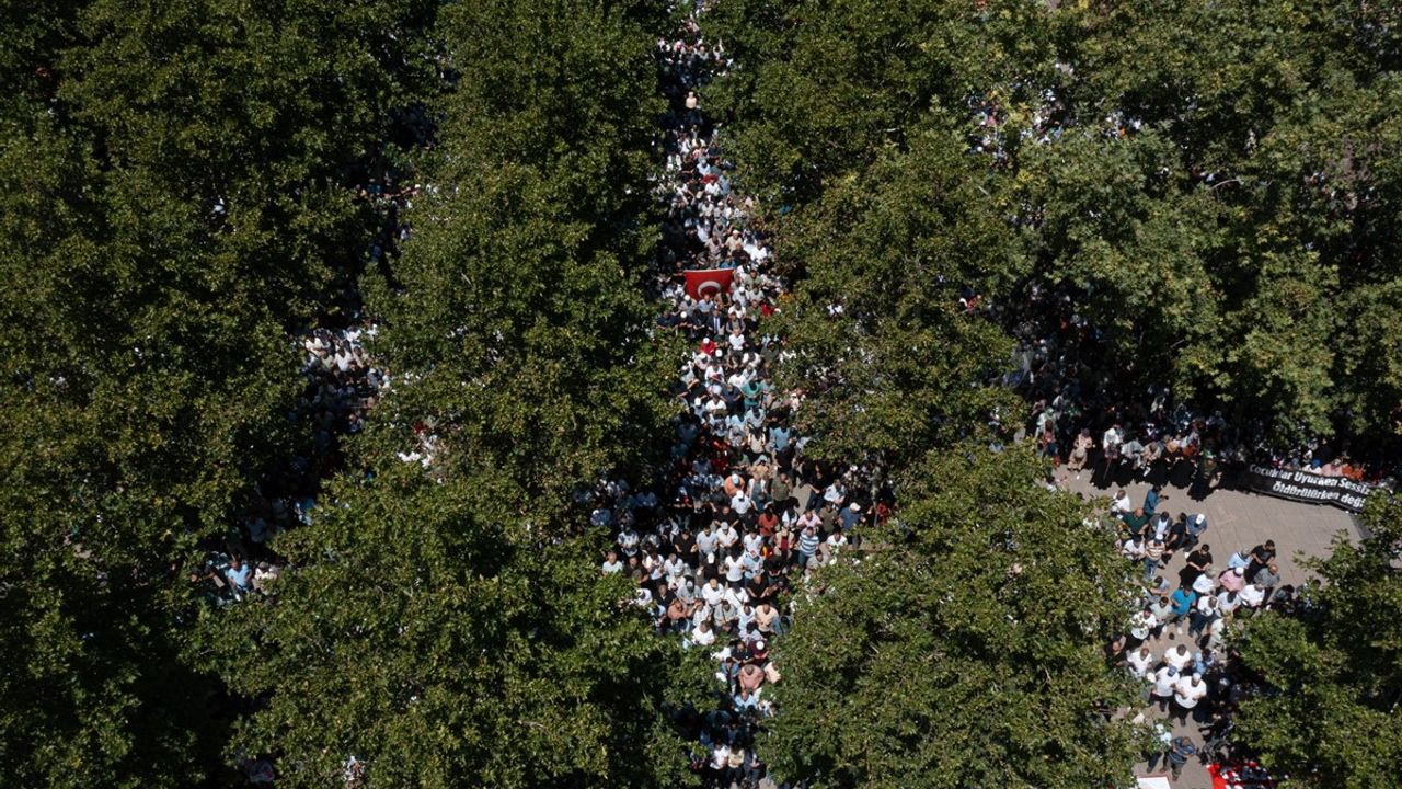 Ankara'da İsmail Heniyye İçin Gıyabi Cenaze Namazı