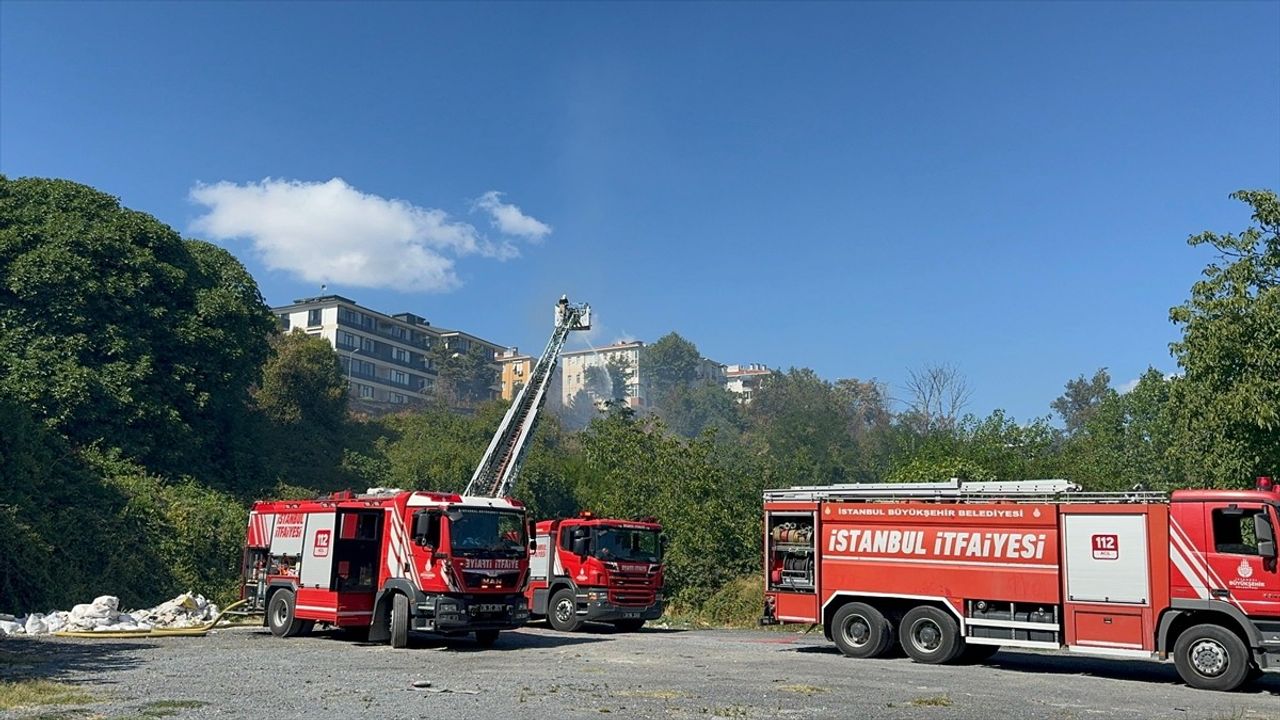 Avcılar'da Otluk Alanda Yangın: İtfaiye Müdahalesi Devam Ediyor