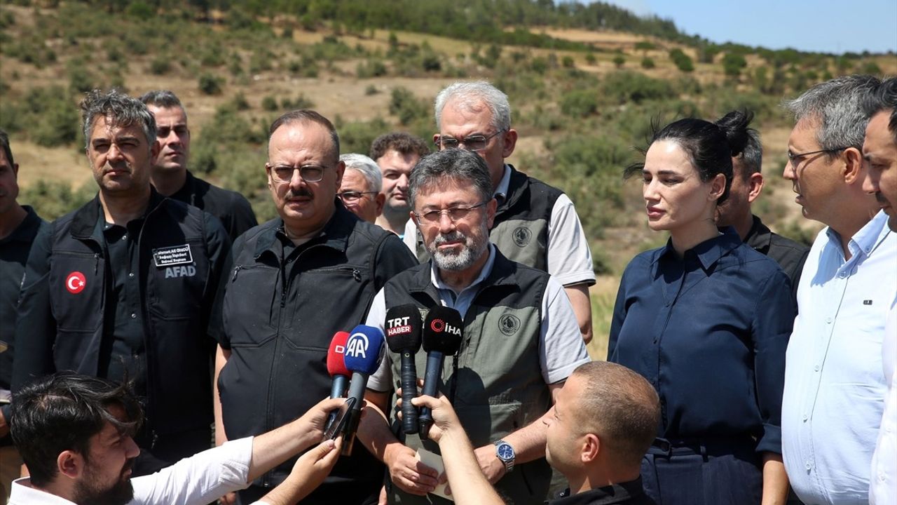 Aydın'daki Orman Yangınlarına Müdahaleler Devam Ediyor