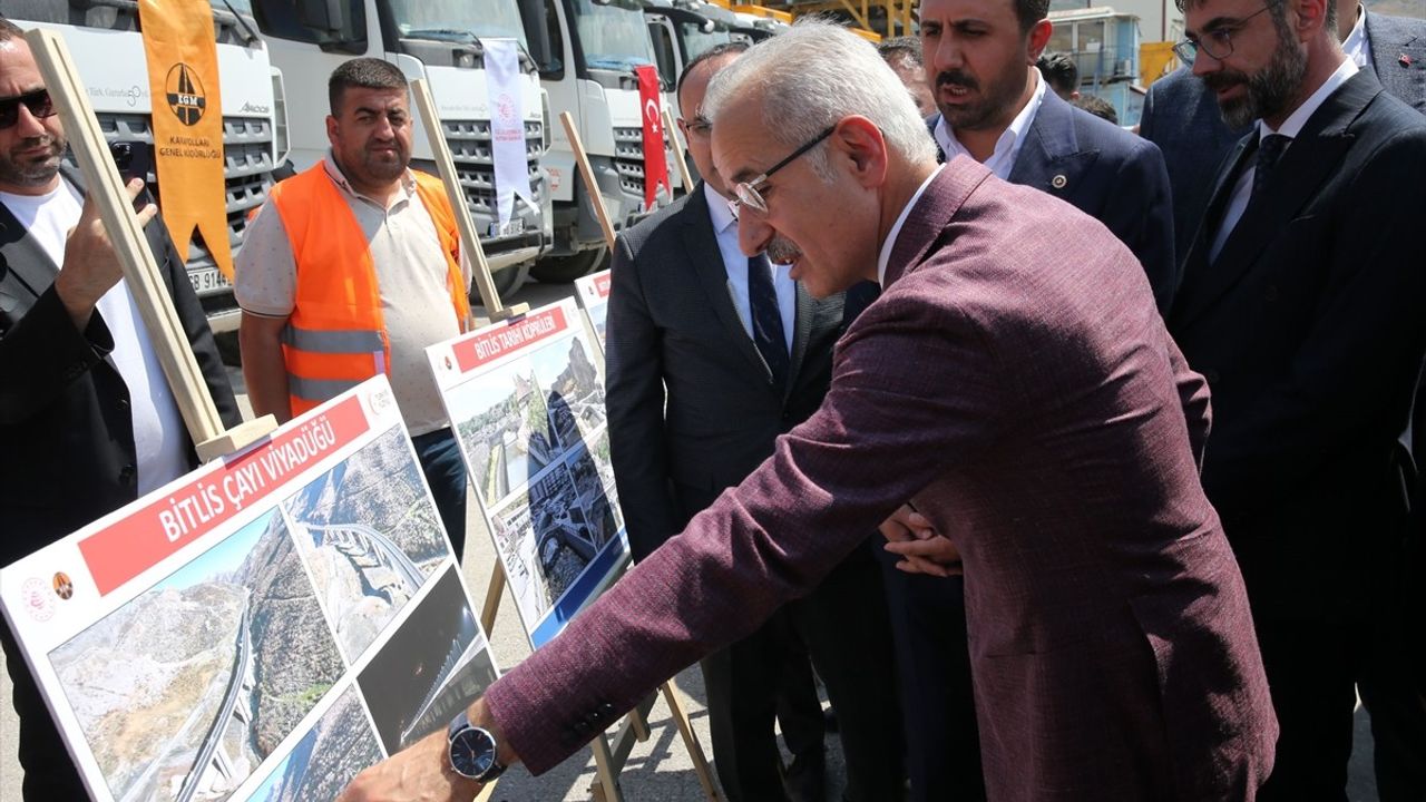 Bitlis'te Çevre Yolu Projesi İle Seyahat Süresi 5 Dakikaya Düşüyor