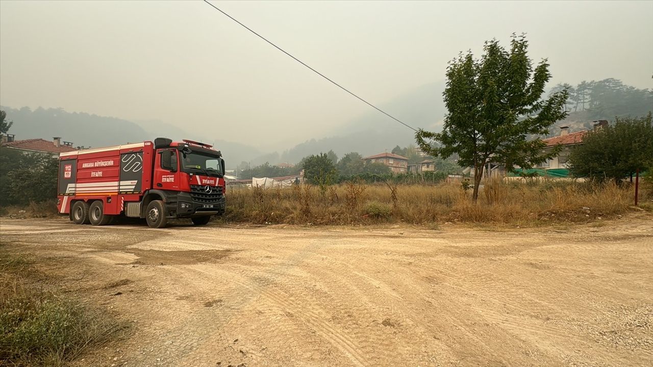 Bolu'daki Orman Yangınına 45 Saatlik Mücadele