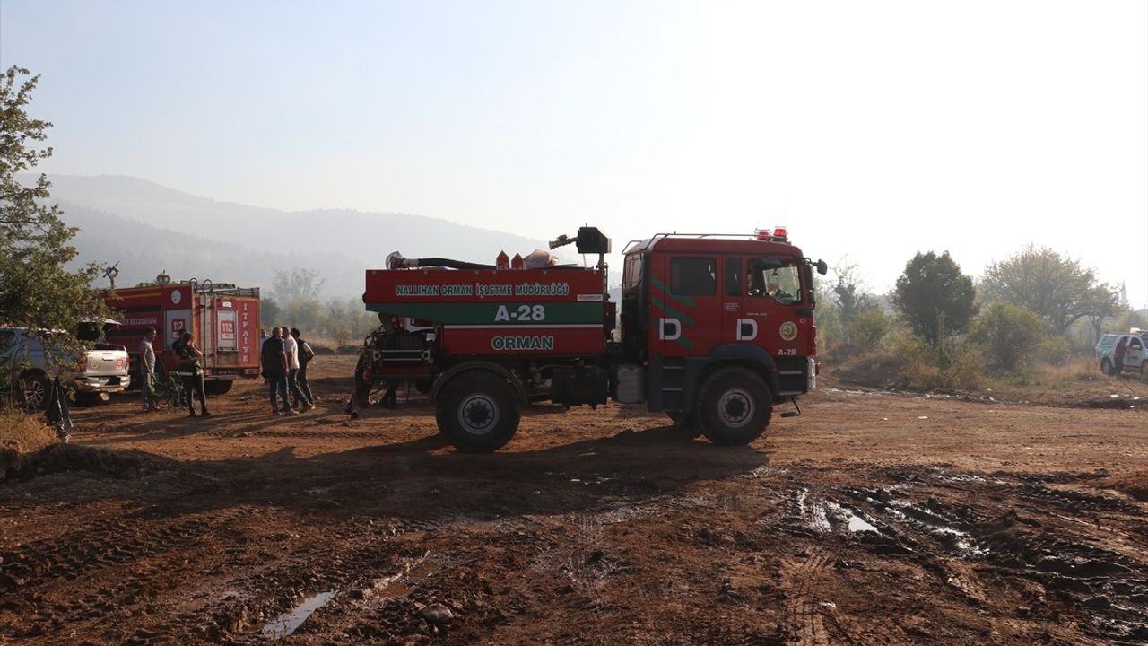 Çankırı'daki Orman Yangınına Müdahale Süreci