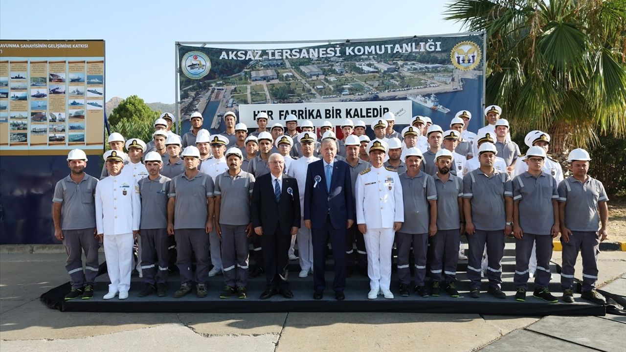 Cumhurbaşkanı Erdoğan'dan Aksaz Tersanesi Açılışında Çarpıcı Açıklamalar