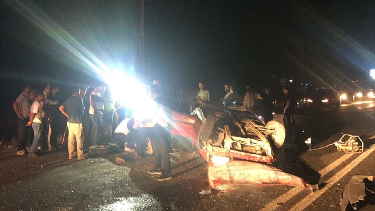 Elazığ'da Trafik Kazası: 5 Yaralı