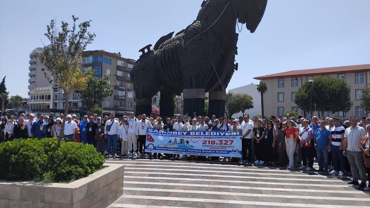 Gaziantep'ten Çanakkale'ye 200 Bin Kişilik Şehitlik Ziyareti