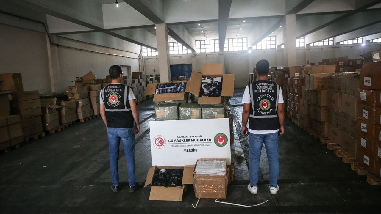 Gümrük Muhafaza Ekipleri Kaçak Eşya Operasyonu Gerçekleştirdi
