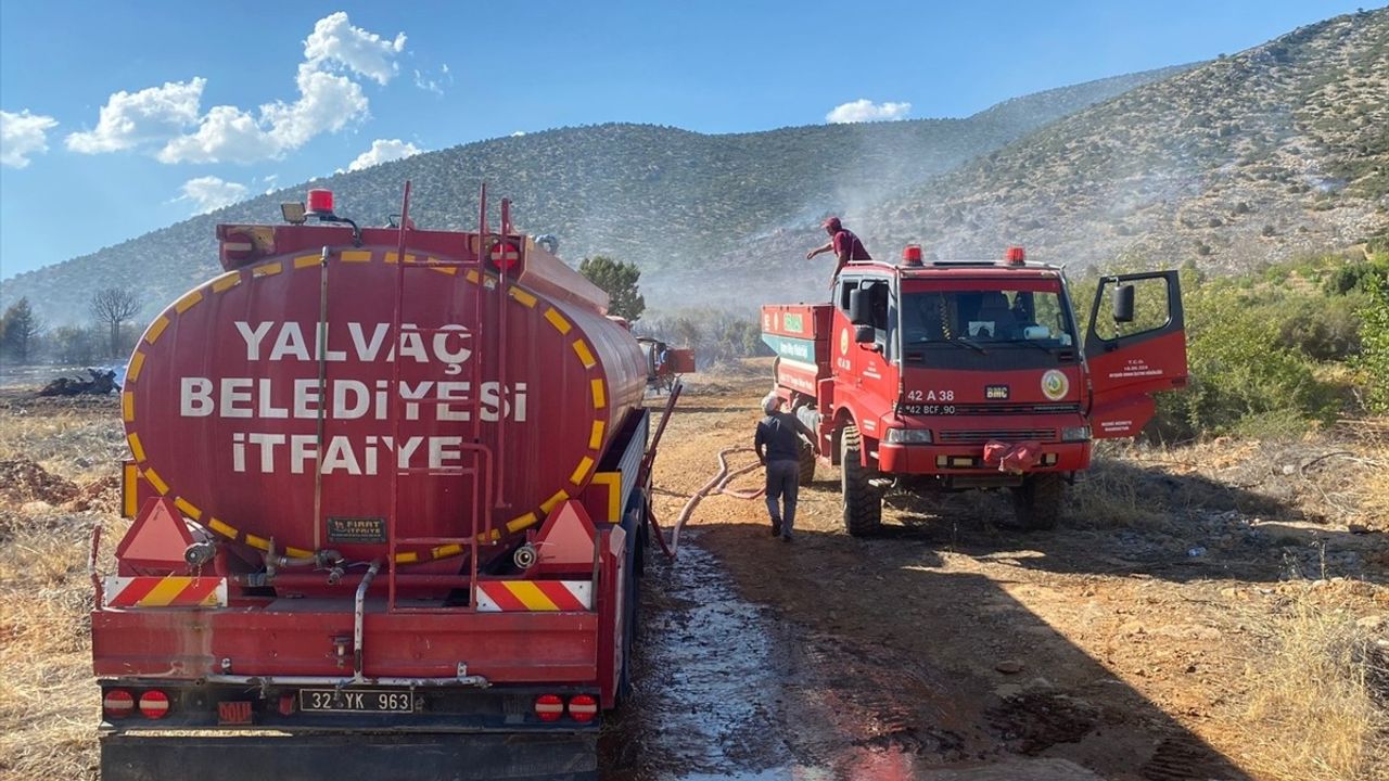 Isparta'daki Orman Yangını Kontrol Altına Alındı