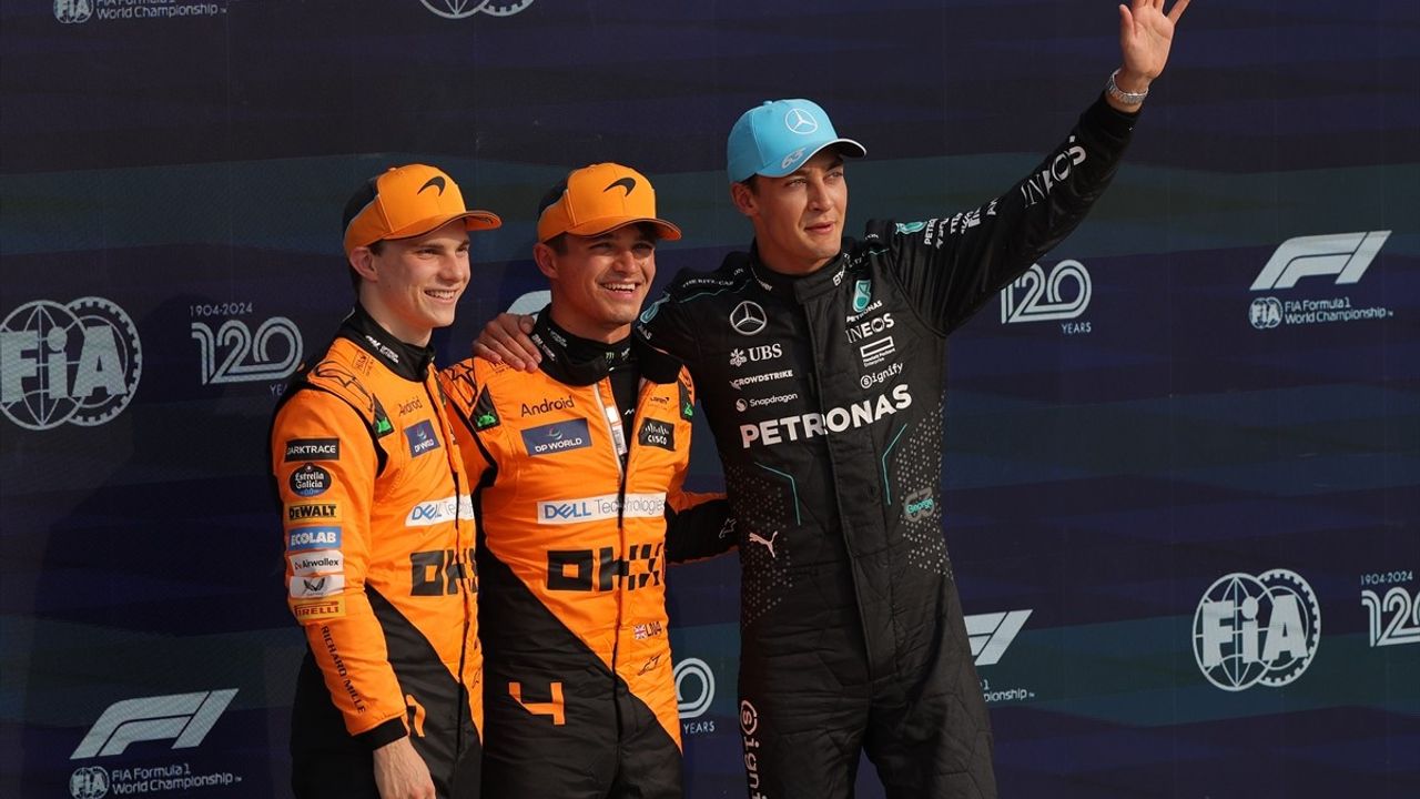 İtalya Grand Prix'sinde Lando Norris Pole Pozisyonunu Kaptı