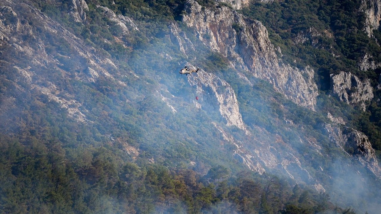 İzmir'de Orman Yangınına Hızla Müdahale Ediliyor