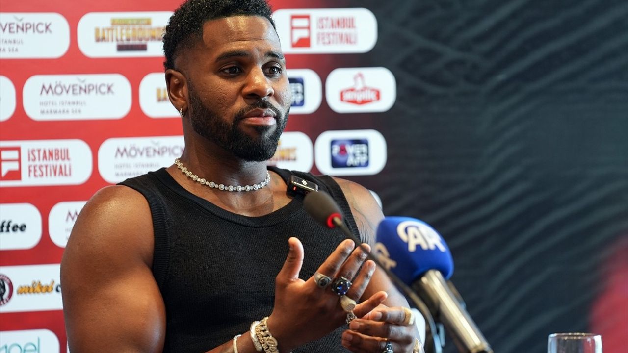 Jason Derulo İstanbul Festivali öncesinde heyecanını paylaştı