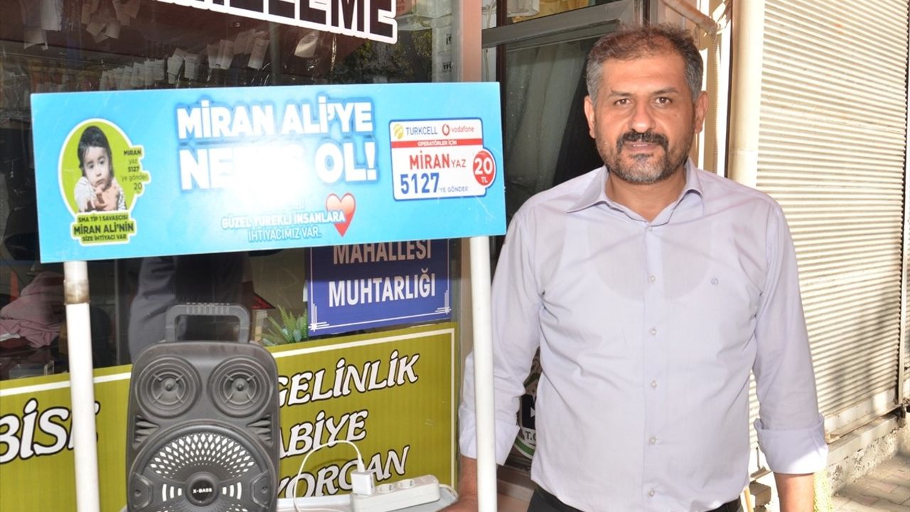 Kahramanmaraş'ta SMA Hastası İçin Hazırlanan Yardım Kutusu Çalındı