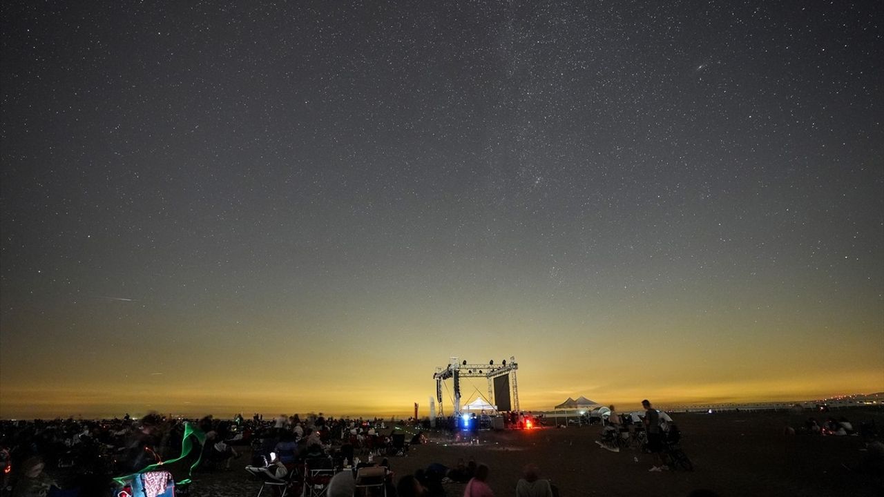 Karacabey'de Perseid Meteor Yağmuru Büyüleyici Bir Etkinlik