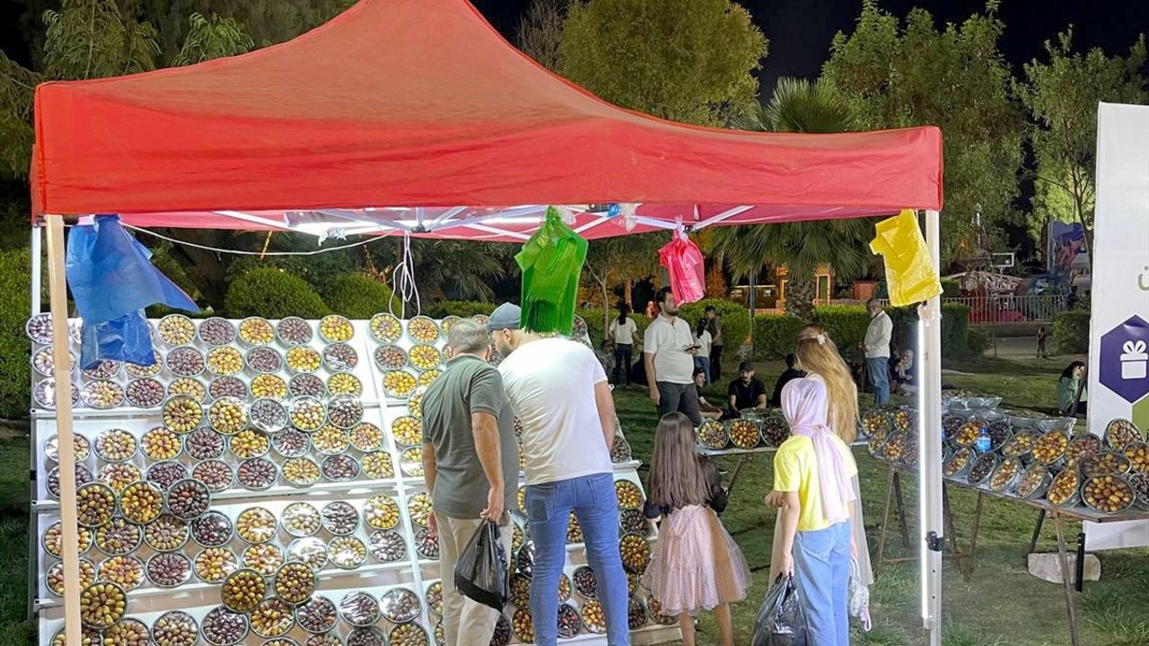 Kerkük'te İlk Hurma Festivali Coşkuyla Başladı