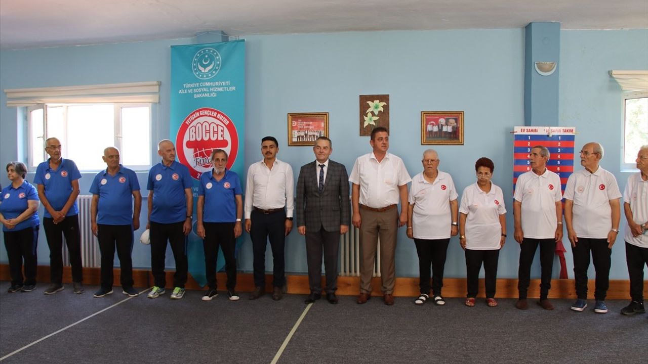 Kırklareli'de Yetişkin Gençler Huzur Bocce Şampiyonası