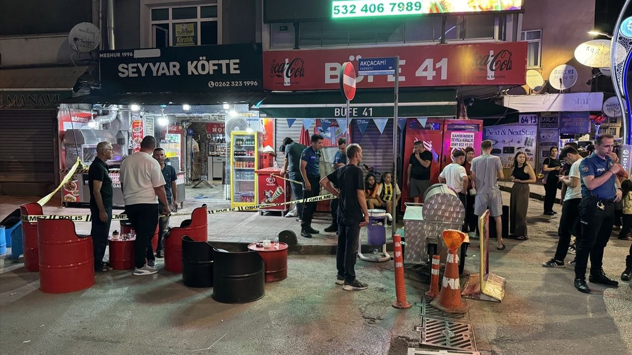 Kocaeli'de İş Yerinde Silahlı Saldırı: Bir Yaralı