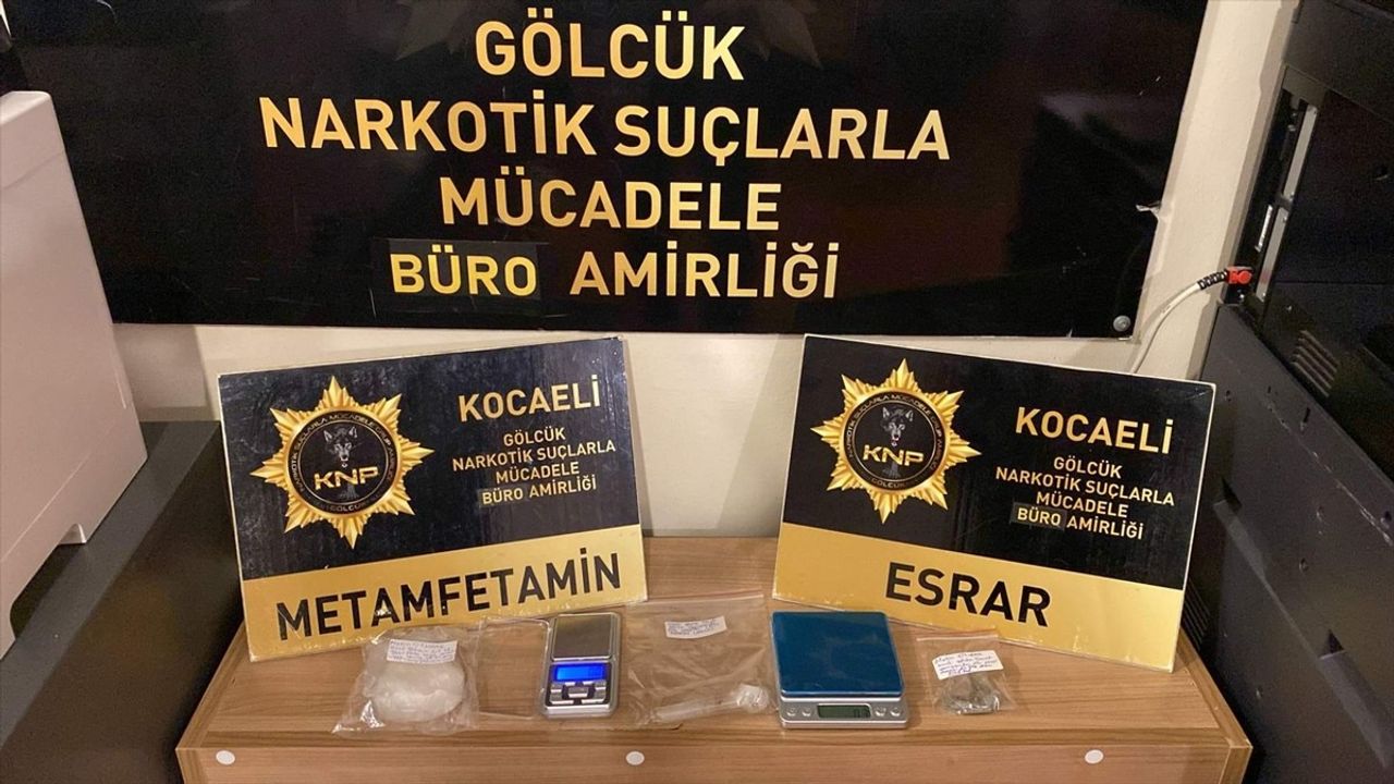 Kocaeli'de Uyuşturucu Operasyonunda İki Şüpheli Tutuklandı