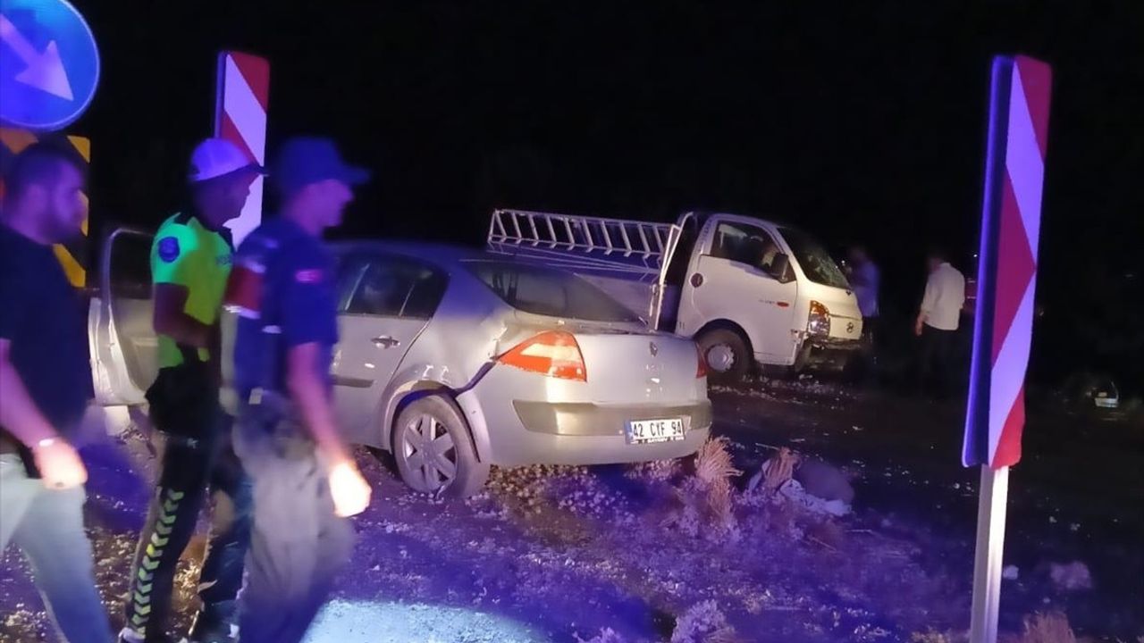 Konya'da Trafik Kazası: 1 Ölü, 7 Yaralı