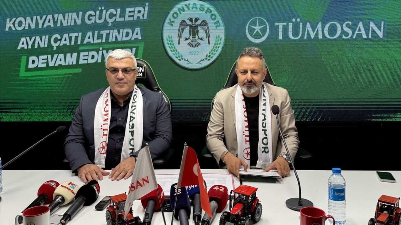 Konyaspor ve TÜMOSAN'dan Stratejik Sponsorluk Anlaşması