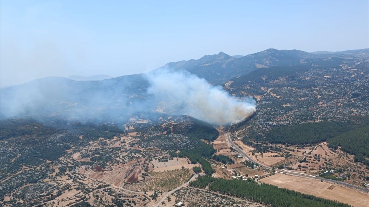 Mersin Silifke'de Orman Yangınına Hızlı Müdahale