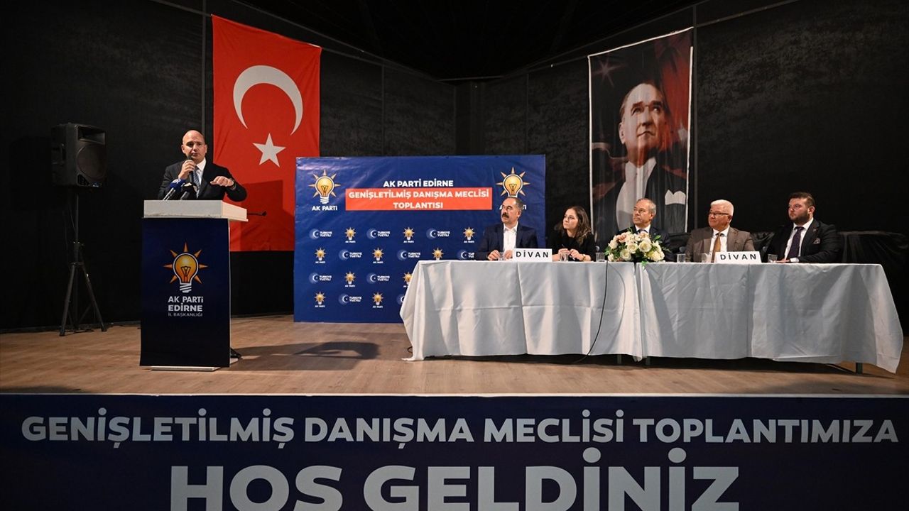 Ömer İleri Edirne'de Türkiye Yüzyılı Vizyonunu Açıkladı