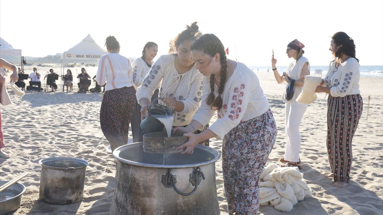 Şile Bezi Kültür ve Sanat Festivali'nde Gelenekler Yaşatıldı