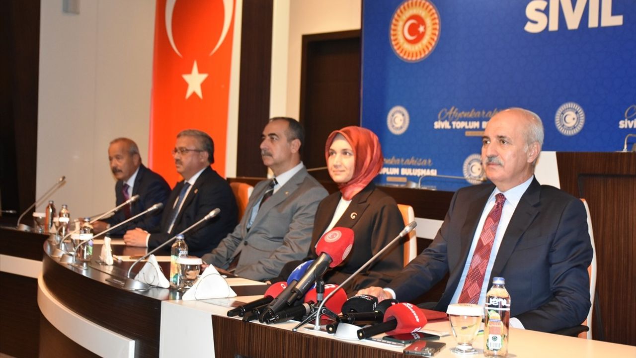 TBMM Başkanı Kurtulmuş: 'Güçlü Yarınlar İçin Birlikte Hareket Etmeliyiz'