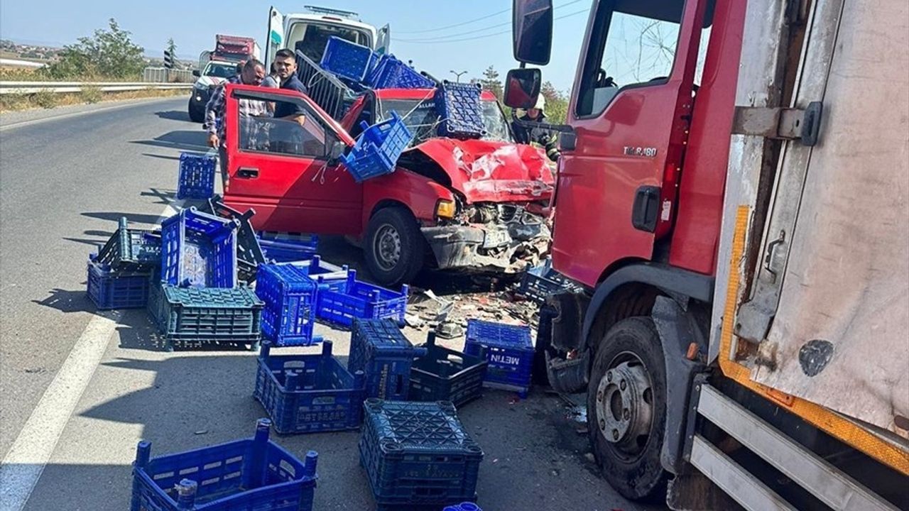 Tekirdağ'daki Feci Kaza: 1 Kişi Hayatını Kaybetti