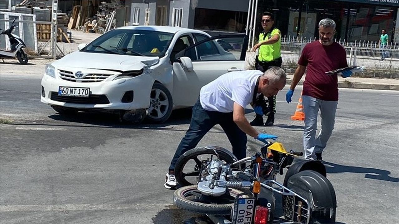 Tokat'ta Motosiklet ve Otomobil Çarpıştı: Bir Hayat Kayıp