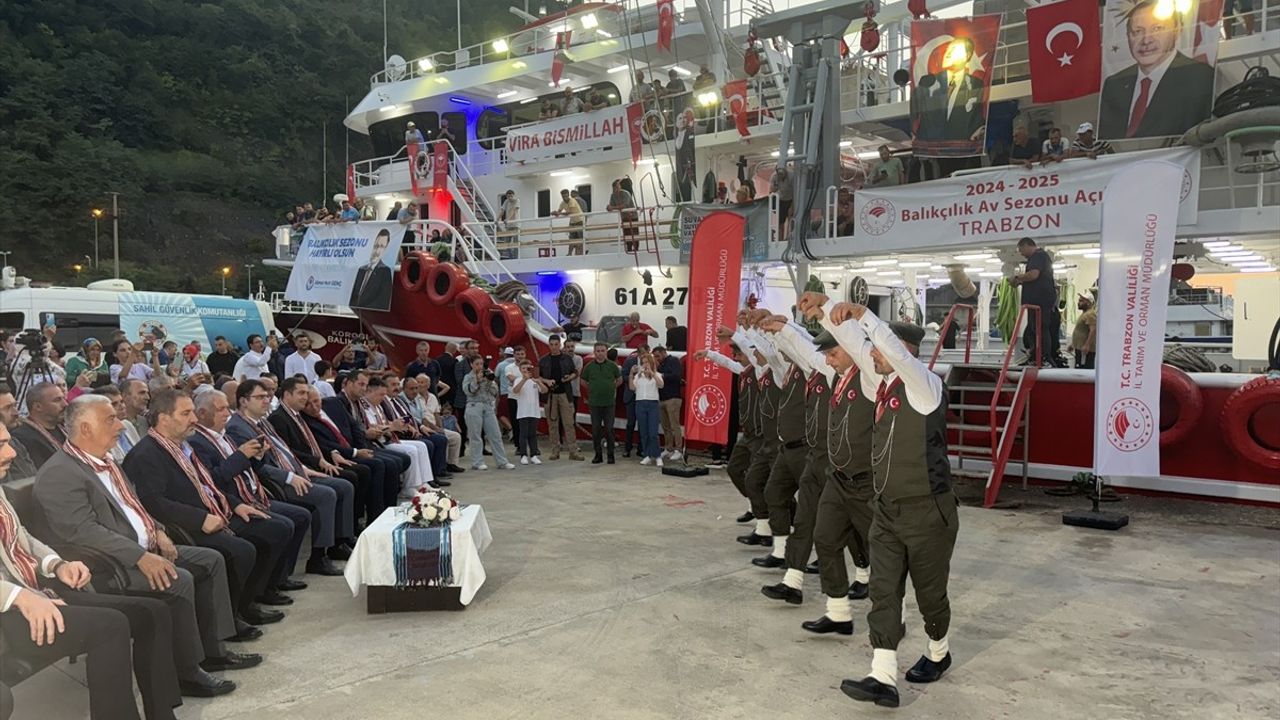 Trabzon'da Balık Avı Sezonu için Coşkulu Açılış Töreni