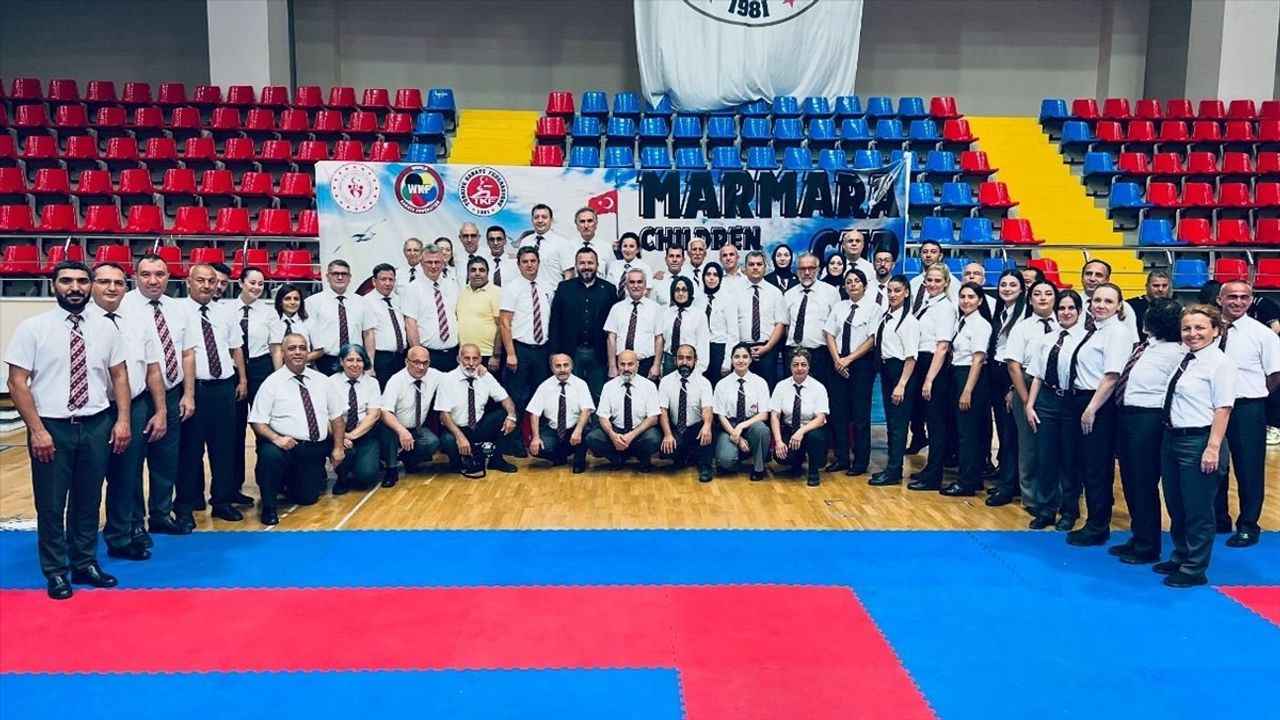 Uluslararası Marmara Kupası Karate Şampiyonası Coşkusu