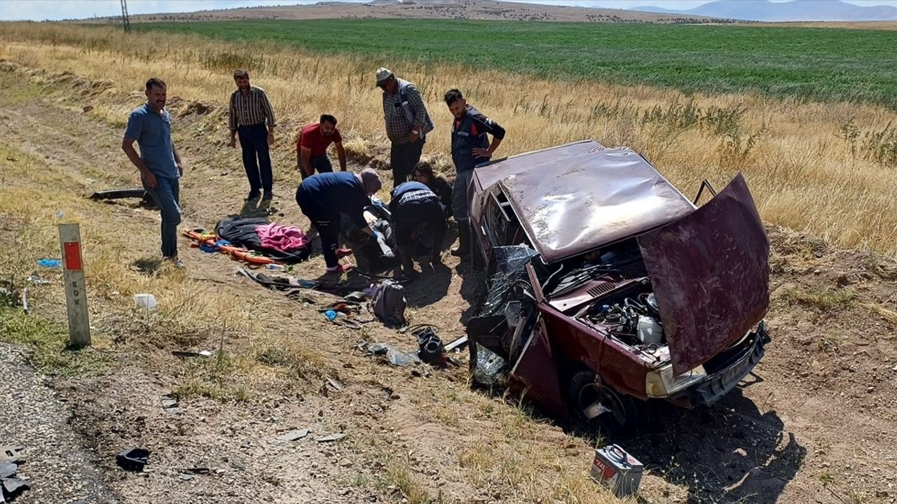 Yozgat'ta Otomobil Kazası: 3 Ölü, 3 Yaralı