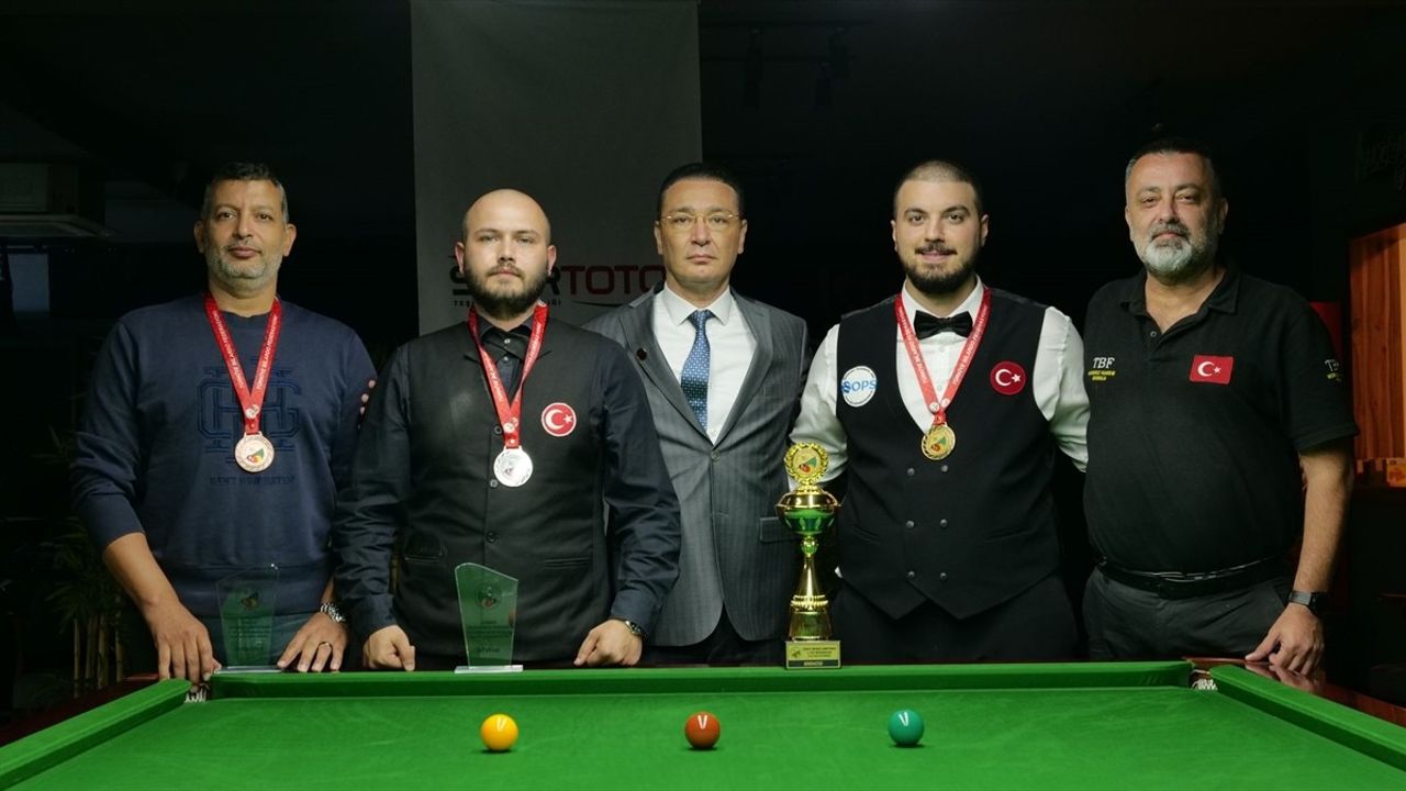 2024 Türkiye Snooker Şampiyonası'nın 3. Etabı Tamamlandı