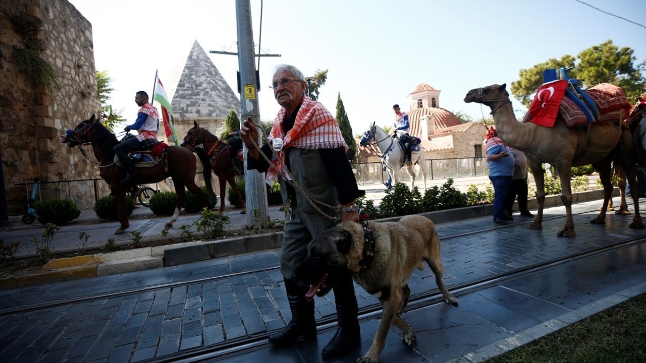 3. Uluslararası Yörük Türkmen Festivali Antalya'da Başladı