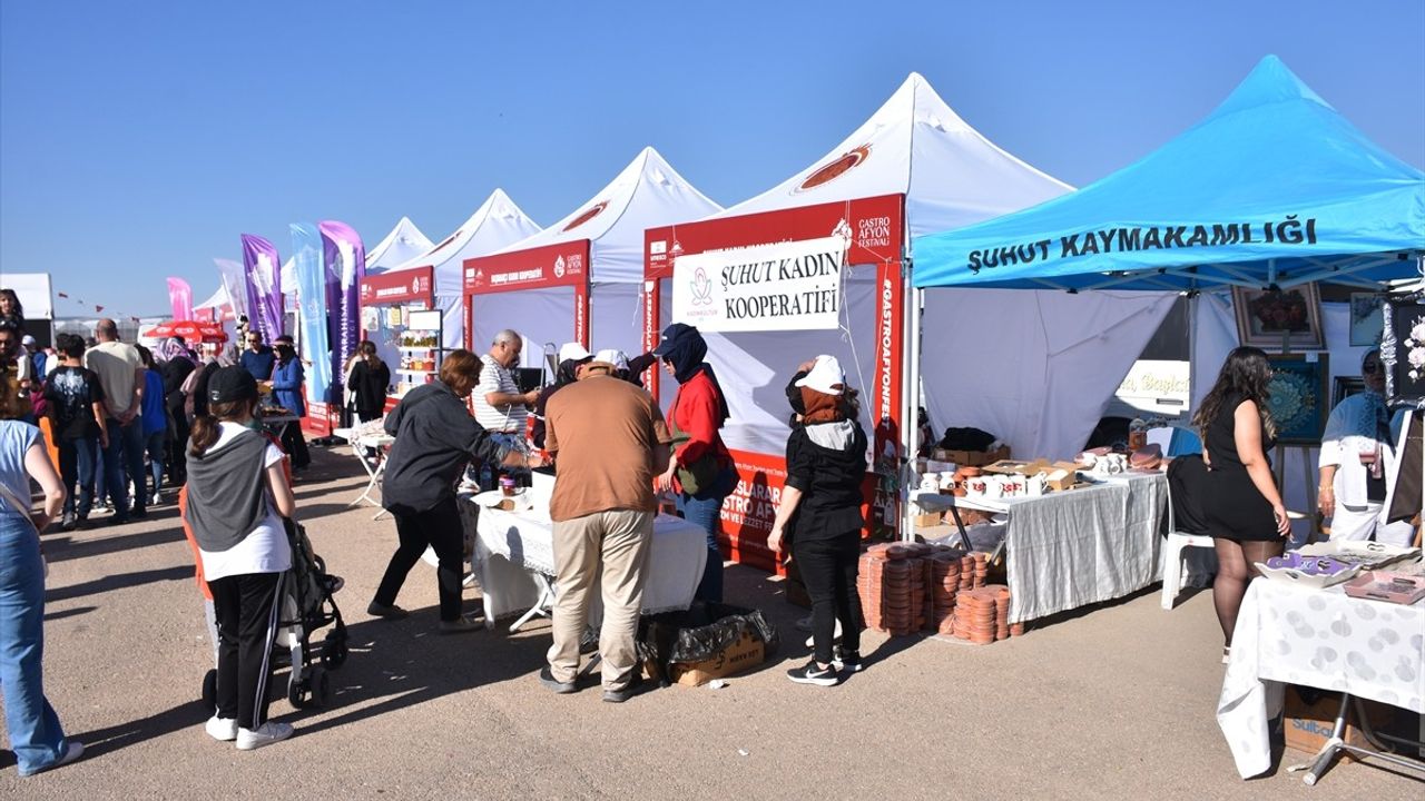 Afyonkarahisar'da 6. Uluslararası Gastro Afyon Festivali Devam Ediyor