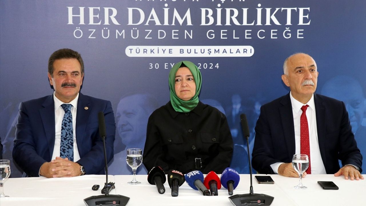 AK Parti Amasya Buluşması: 23 Yılda Hizmet Vurgusu