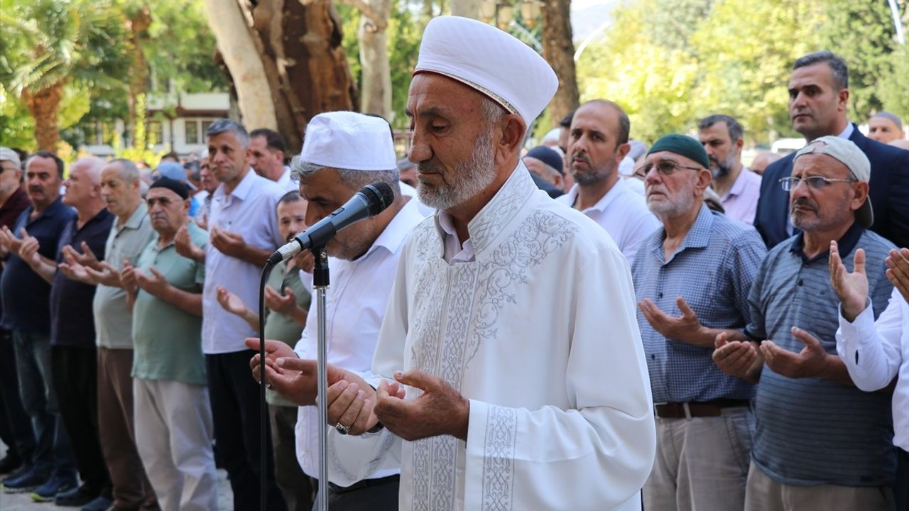 Amasya'da Ayşenur Ezgi Eygi İçin Gıyabi Cenaze Namazı