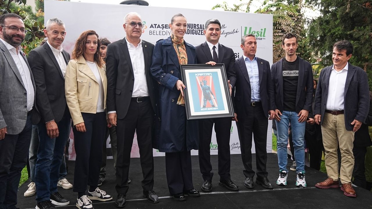 Ataşehir'de Eda Erdem Parkı ve Voleybol Sahası Açıldı