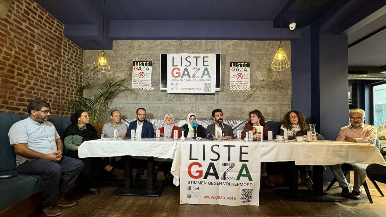 Avusturya'da Liste Gaza'nın Adayları Tanıtıldı