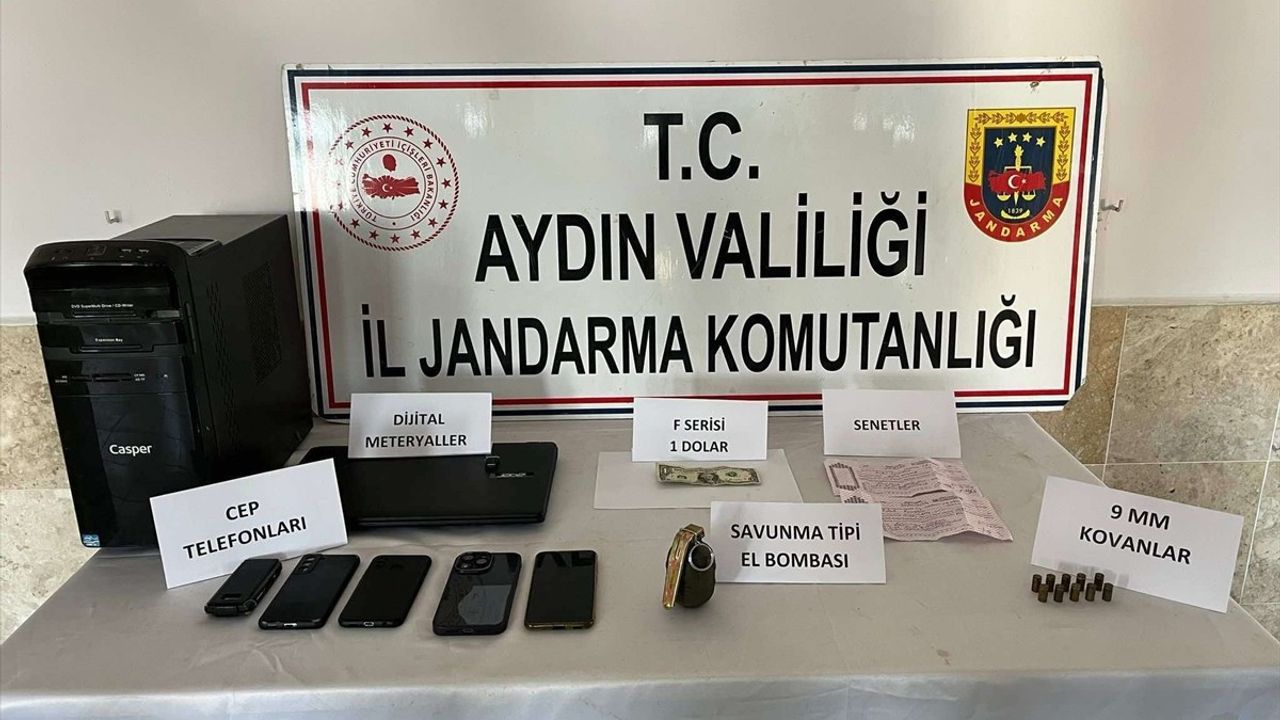 Aydın'da FETÖ Şüphelisi Tutuklandı: El Bombası ve F Serisi Dolar Ele Geçirildi