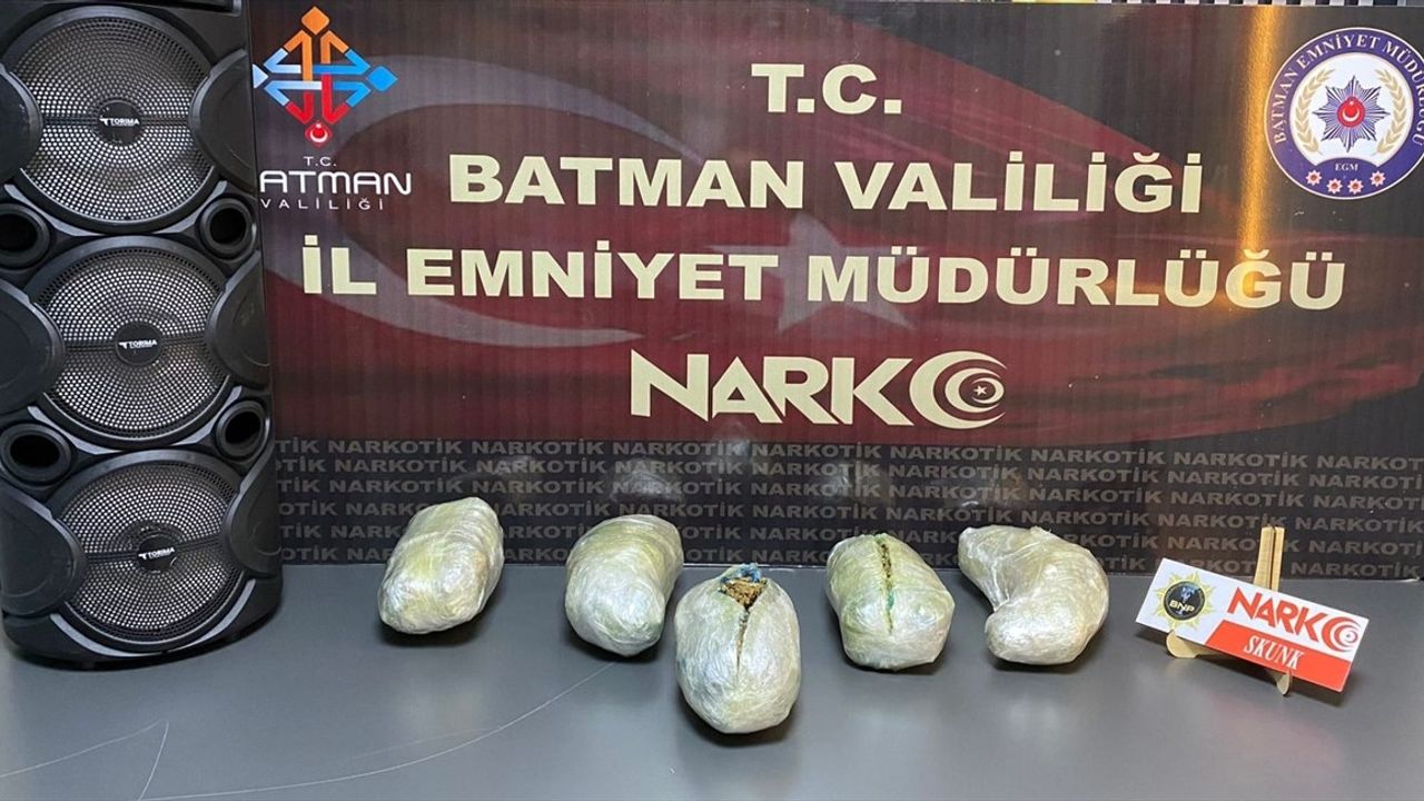 Batman'da Uyuşturucu Operasyonu: Bir Şüpheli Tutuklandı